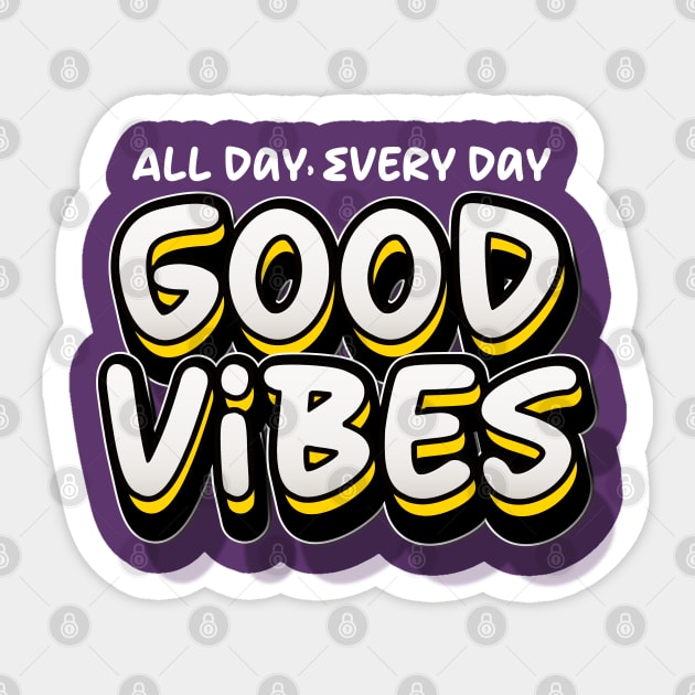 GOOD VIBES Sticker by Fabrik